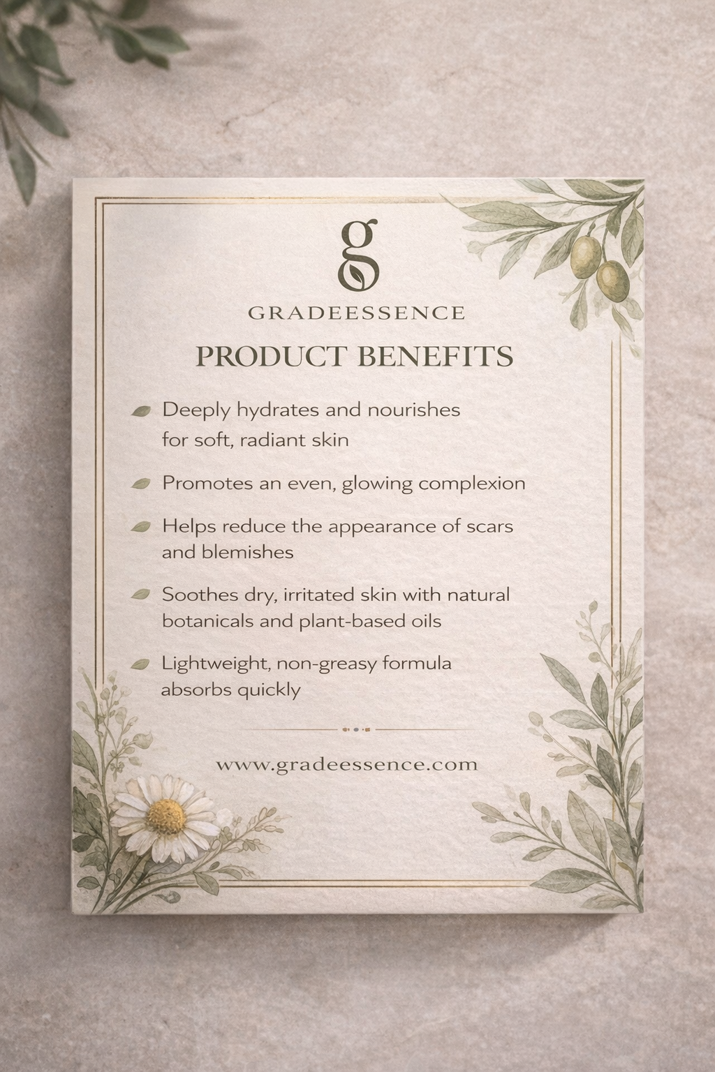 Calm Serene gel oil